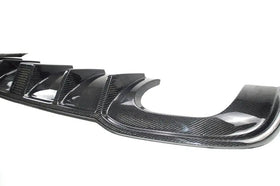 Carbon Fiber Rear Diffuser with LED for Audi A3 S-LINE And S3 - 0