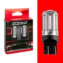 XK Glow 2pc Red 7443 Auto Bulb-1