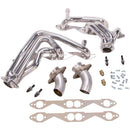 BBK 93-96 Chevrolet Impala SS Shorty Tuned Length Exhaust Headers - 1-5/8 Silver Ceramic-1