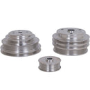 BBK 85-97 GM Truck 305 350 Underdrive Pulley Kit - Lightweight CNC Billet Aluminum (3pc)-2