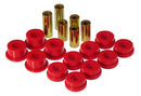 Prothane 90-93 Honda Accord Front Control Arm Bushings - Red-1