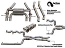 G87 Exhaust Bundle equal length res (rear + EL res midpipe) carbon tips 2023+ M2-1