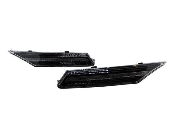 Flat 6 Motorsports - Clear or Smoked LED Side Markers (Taycan)