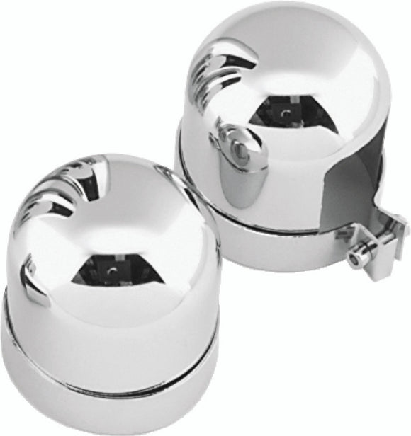 Bikers Choice 52-64 K XL 58-64 FL & Custom Chrome Shock Top Covers Replaces H-D 54707-84T