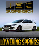 ISC SUSPENSION TRIPLE S LOWERING SPRINGS: 2017+ HONDA CIVIC TYPE R-2