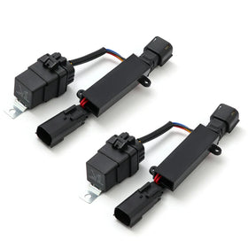 AlphaRex 16-18 GMC Sierra Stock LED Headlights to AlphaRex Projector Headlight Converters