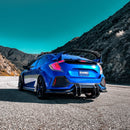 16-21 Honda Civic Hatchback NOVA-Series Prismatic LED Tail Lights Alpha-Black-20