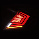 16-21 Honda Civic Hatchback NOVA-Series Prismatic LED Tail Lights Alpha-Black-14