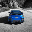 AlphaRex 16-21 Honda Civic Hatchback / Type-R FK8 Nova-Series LED Tail Lights - Black Smoke-2