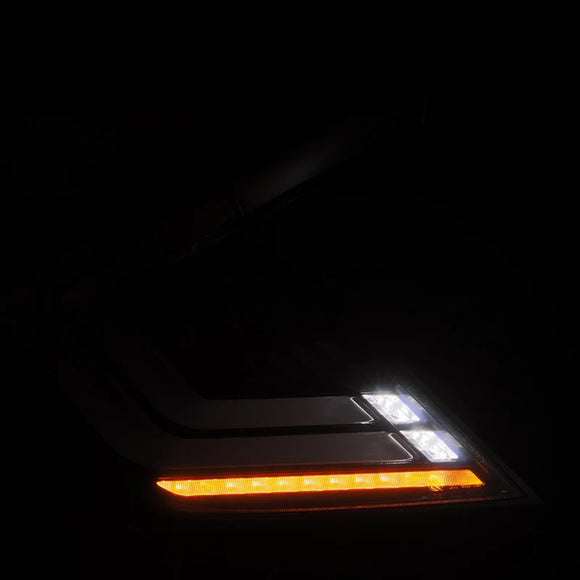 AlphaRex 16-21 Honda Civic Hatchback / Type-R FK8 Nova-Series LED Tail Lights - Black Smoke