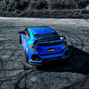 16-21 Honda Civic Hatchback NOVA-Series Prismatic LED Tail Lights Clear Smoke-19