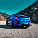 16-21 Honda Civic Hatchback NOVA-Series Prismatic LED Tail Lights Clear Smoke-21