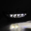 AlphaRex 16-21 Honda Civic NOVA-Series LED Proj Headlights Alpha-Black w/Actv Lgt & Seq.Sig / SB DRL-3