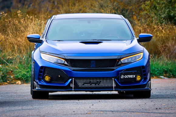 AlphaRex 16-21 Honda Civic NOVA-Series LED Proj Headlights Blk w/Activation Light & Seq.Sig / SB DRL