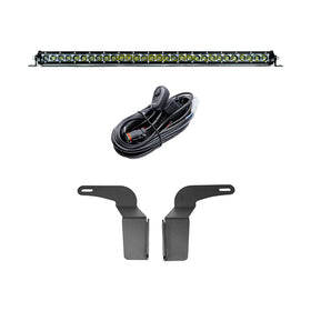 Cali Raised 2016-2023 Toyota Tacoma 32In Lower Bumper Flush Slim Light Bar - Light Bar/No Switch