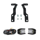 Cali Raised 2016-2023 Toyota Tacoma Low Profile Ditch Light Brackets Kit - No Switch-1