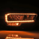 AlphaRex 16-23 Toyota Tacoma (Require Harness for SR/SR5) LUXX-Series LED Crystal Headlights Black-3