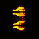 AlphaRex 16-21 Toyota Tacoma LUXX LED Taillights Alpha Blk w/Activ Light/Seq Signal-4