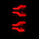 AlphaRex 16-21 Toyota Tacoma LUXX LED Taillights Alpha Blk w/Activ Light/Seq Signal-2