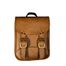 Willie & Max Universal Brass Monkey Sissy Bar Bag (8 in L x 10 in W x 4.5 in H) - Warm Brown-1