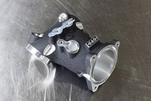 S&S Cycle M8 Models Premium 55mm CNC Ported Manifold - Black