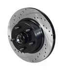 Wilwood Rotor Front SRP Drilled & Slotted Black - 65-69 Ford Mustang 5x4.5BC-1