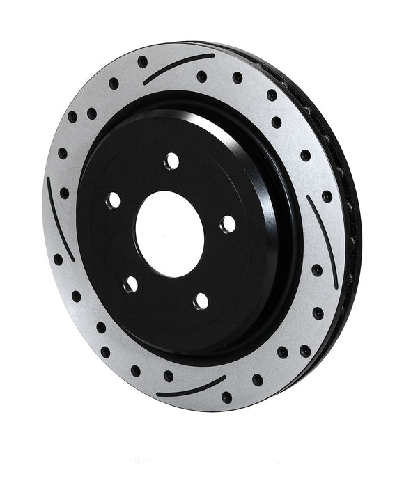 Wilwood Rotor-Rear-SRP-C5/C6 Vette-RH-BLK 12.00 x 1.03 - 5 x 4.75in