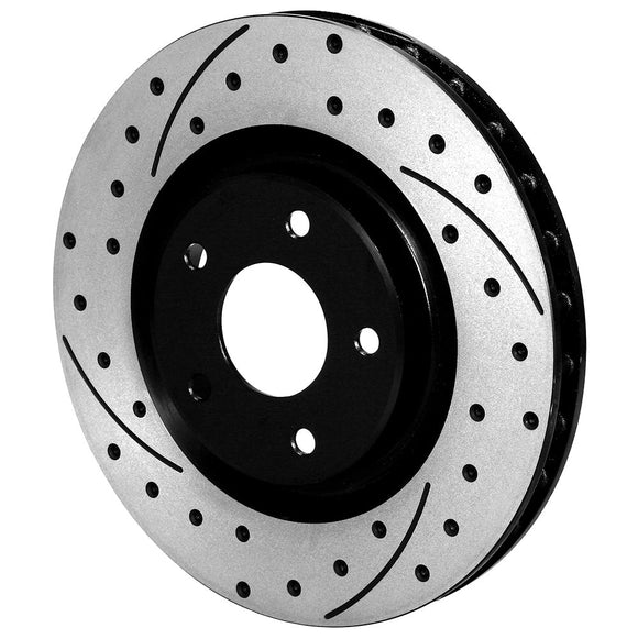 Wilwood Rotor-Front-SRP-C5/C6 Vette L/H-BLK 12.80 x 1.25 - 5 x 4.76
