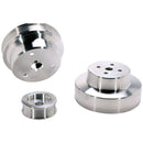 BBK 88-95 GM Truck 4.3 5.0 5.7 Underdrive Pulley Kit - Lightweight CNC Billet Aluminum (3pc)-2