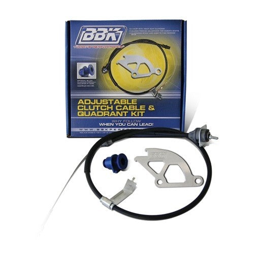 BBK 96-04 Mustang Adjustable Clutch Quadrant Cable And Firewall Adjuster Kit - 0