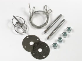 Mr. Gasket Hood Or Deck Pin Kit - Competition With Lanyards
