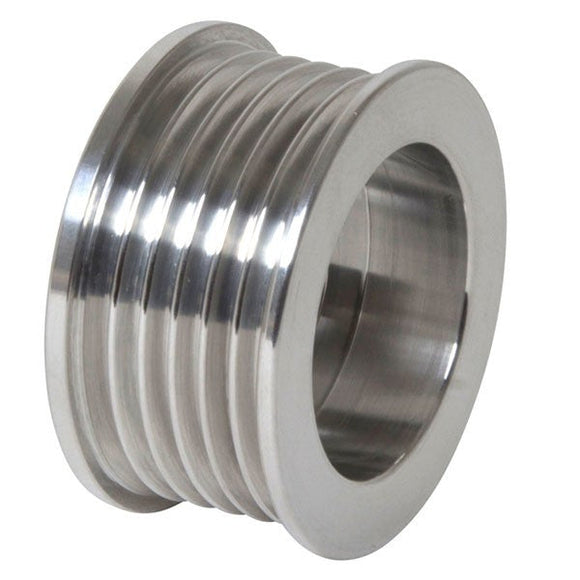 BBK 94-98 Mustang 3.8 V6 Underdrive Pulley Kit - Lightweight CNC Billet Aluminum (2pc)