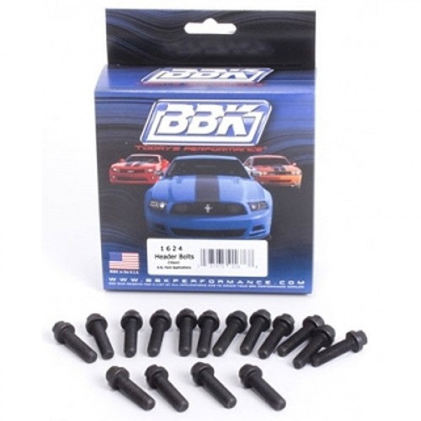 BBK Ford Modular 4.6 5.4 Exhaust Header Bolts 8mm 1.25 x 30mm (16)