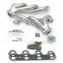 JBA 87-95 Ford F-150 5.0L SBF 1-1/2in Primary Silver Ctd Cat4Ward Header-1
