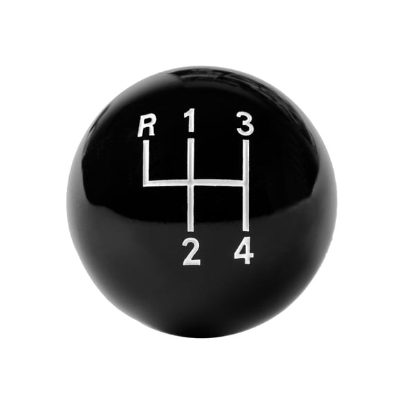 HURST CLASSIC 4-SPD KNOB 3/8-16(BLK)