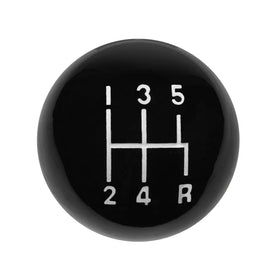 HURST CLASSIC 5-SPD KNOB 3/8-16(BLK)