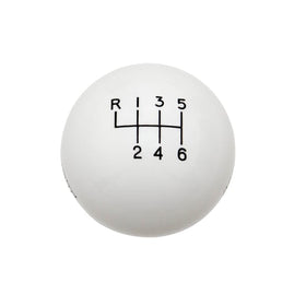 HURST CLASSIC 6-SPD KNOB 12MMx1.25 WHT