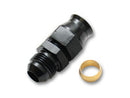 Vibrant -6AN Male to 3/8in Tube Adapter Fittings with Brass Olive Insert-1