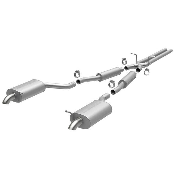 MagnaFlow 00-03 Audi A6 Quattro V8 4.2L AWD Dual Split Rear Exit Stainless Catback Perf Exhaust