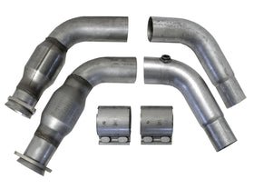 BBK 05-20 Dodge Challenger/Charger 6.1/6.2/6.4L Hemi 3in Catted High Flow Mid Pipe - 0
