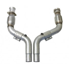 BBK 05-20 Dodge Challenger/Charger 6.1/6.2/6.4L Hemi 3in Catted High Flow Mid Pipe