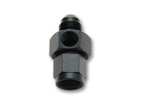 Vibrant -6AN Male to -6AN Female Union Adapter Fitting w/ 1/8in NPT Port