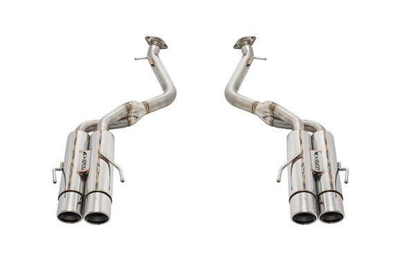 APEXi N1 Evolution-X Exhaust. Lexus IS200t / IS250 / IS300 / IS350. Axleback wit