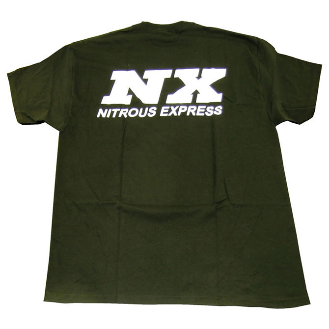MEDIUM BLACK T-SHIRT W/ WHITE NX