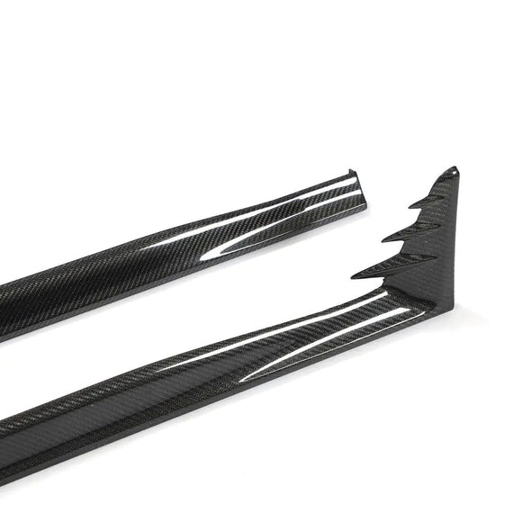 Carbon Fiber Side Skirts for Volkswagen MK8 GTI 2021-2022