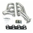 JBA 65-73 Ford Mustang 351W SBF 1-5/8in Primary Silver Ctd Mid Length Header-1