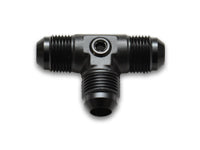 Vibrant -8AN to -8AN Male Tee Adapter Fitting with 1/8in NPT Port