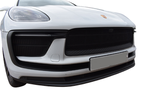 Zunsport Porsche Macan Base, S and GTS 2021 Facelift / 2022 Front Grille Set - Black finish