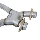BBK 79-93 Mustang 5.0 Short Mid X Pipe With Catalytic Converters 2-1/2 For BBK Long Tube Headers-3