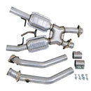 BBK 86-93 Mustang 5.0 High Flow X Pipe With Catalytic Converters - 2-1/2-2